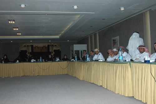 Participants at a seminar entitled “Millennium Development ...
