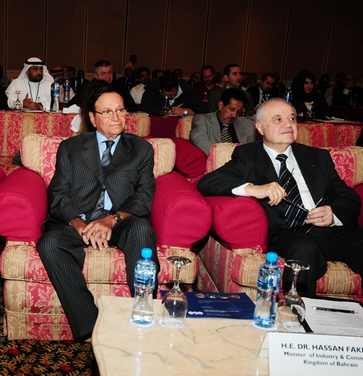 HE Dr. Talal Abu-Ghazaleh and HE Dr. Hassan Fakhro, ...