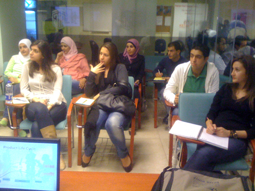 Participants at the training diploma program in Human ...