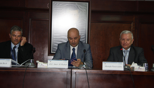 From right: Mr. Mustafa Nasreddin, Senior Executive ...