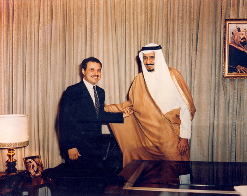 HRH Prince Salman Bin Abdul Aziz and Dr. Talal ...