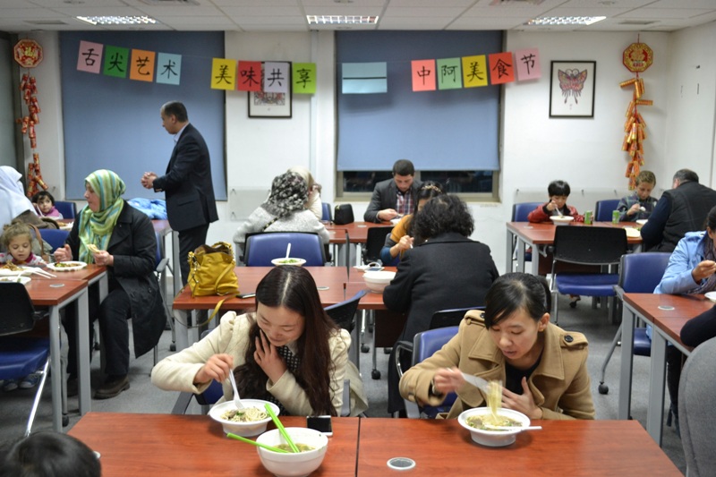 TAG-Confucius organizes a Chinese-Arabic food Tasting Day