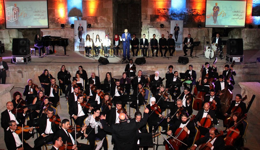 Under the Patronage of HE Dr. Talal Abu-Ghazaleh, the Jordanian National Orchestra (JOrchestra) presents the renowned singer Ayman Tayseer in “Aaz Al Alhan” concert.