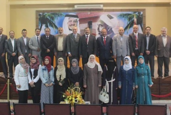 HE Dr. Talal Abu-Ghazaleh presents 30 TAGITOPs to Ma'an University College