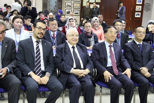 TAG-Confucius Institute organizes the first contest in Jordan for writing and dictation skills in Chinese language, in the presence of the Chinese Ambassador to Jordan Mr. Pan Weifang