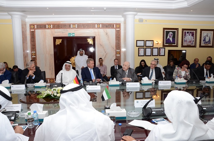 Abu Dhabi Chamber of Commerce hosts a diplomatic seminar on Euro-Arab economic cooperation, which was co-organized by Talal Abu-Ghazaleh Organization (TAG-Org) and the Euro-Mediterranean-Arab Association