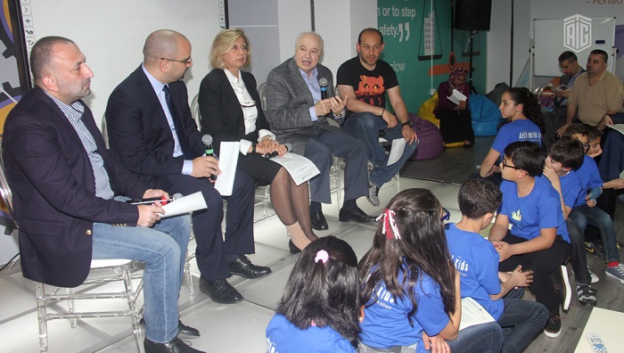 Under the Honorary Patronage of HE Dr. Talal Abu-Ghazaleh, the Kids Pitching Demo Day crowning event, sponsored by Orange, was held to honor young children programmers for developing innovative mobile applications.  