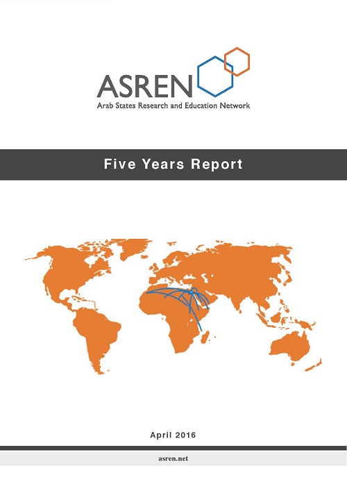 HE Dr. Talal Abu-Ghazaleh, Chairman of the Arab States Research and Education Network (ASREN), releases a report to celebrate the 5th anniversary of ASREN Organization 