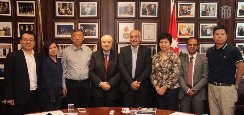 HE Dr. Talal Abu-Ghazaleh received Chinese journalists delegation to discuss promoting relations with China