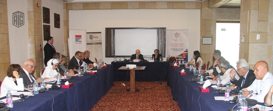 Talal Abu-Ghazaleh Knowledge Forum and Friedrich Ebert Foundation organize an “Economic Policies for Social Justice” workshop and public discussion 