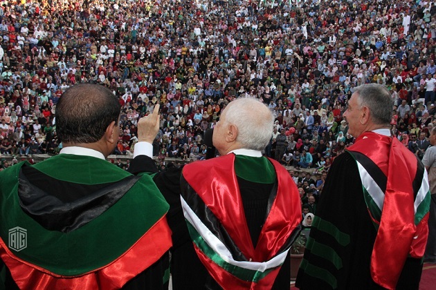 HE Dr. Talal Abu-Ghazaleh Patronizes the Graduation Ceremony of Jerash University’s 20th Batch Alumni with 10,000 attendees. 