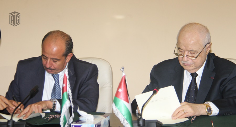 HE Dr. Talal Abu-Ghazaleh and Minister of Youth HE Mr. Rami Wreikat signed a Memorandum of Understanding for Capacity Building and preparation for youth employment.