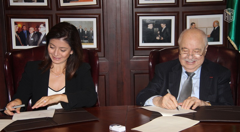 HE Dr. Talal Abu-Ghazaleh and HRH Princess Dana Firas, the President of the Petra National Trust, Sign a Cooperation Agreement