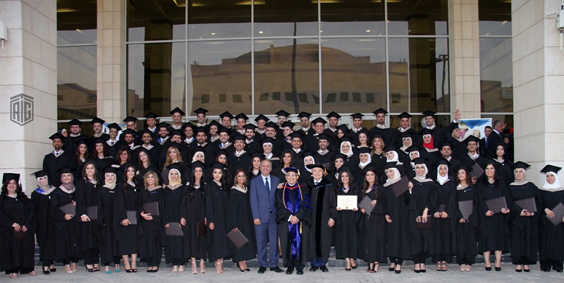Talal Abu-Ghazaleh Graduate School of Business (TAG-SB)/German Jordanian University (GJU) celebrated the graduation of the 8th batch of the Master degree students under the patronage of HE Dr. Fayez Al-Tarawneh, Chief of the Royal Hashemite Court.