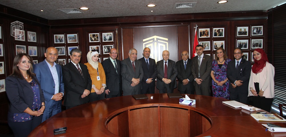 HE Dr. Talal Abu-Ghazaleh signed an agreement with Dr. Natheer Abu Obeid, President of German-Jordanian University (GJU), to accredit GJU as an official venue for conducting AGCA-ITC training courses and examinations 