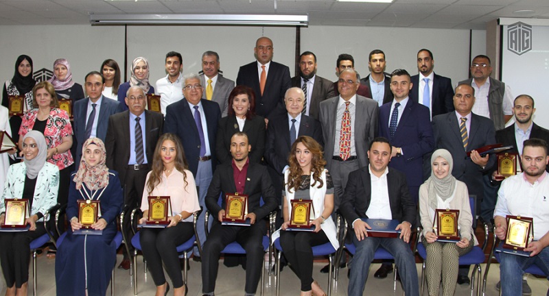 HE Dr. Talal Abu-Ghazaleh honors outstanding Iraqi students from Jordanian universities in a ceremony attended by Iraqi Ambassador to Jordan HE Ms. Safia Al-Souhail