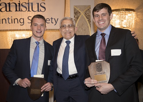 - Two students from Canisius College in the United States receive the Talal Abu-Ghazaleh International Award for Excellence in Accounting Programs