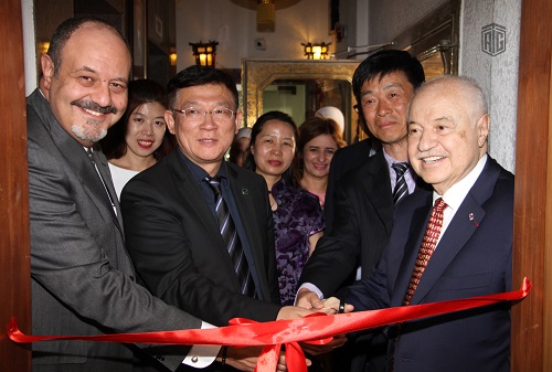 Inauguration of the new offices of TAG-Confucius Institute under the patronage of the Executive Deputy Director General of Hanban and HE Dr. Talal Abu-Ghazaleh, in the presence of President of Shenyang University