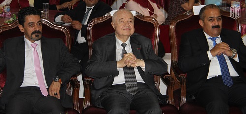 HE Dr. Talal Abu-Ghazaleh patronizes the honoring ceremony of women working in nontraditional occupations organized by Taayush Foundation