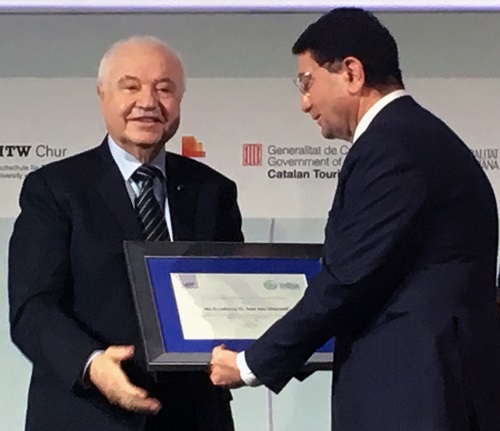 HE Dr. Talal Abu-Ghazaleh named a Special Ambassador for the World Tourism Organization (UNWTO) in a special ceremony
