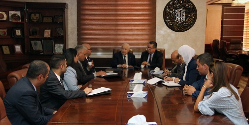 Talal Abu-Ghazaleh Organization and Khawarizmi College discuss means of cooperation