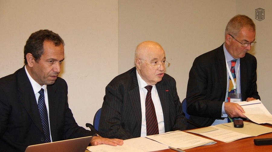 HE Dr. Talal Abu-Ghazaleh heads the annual meeting of the shareholders of the Arab States Research and Education Network (ASREN) at the American University in Beirut. 