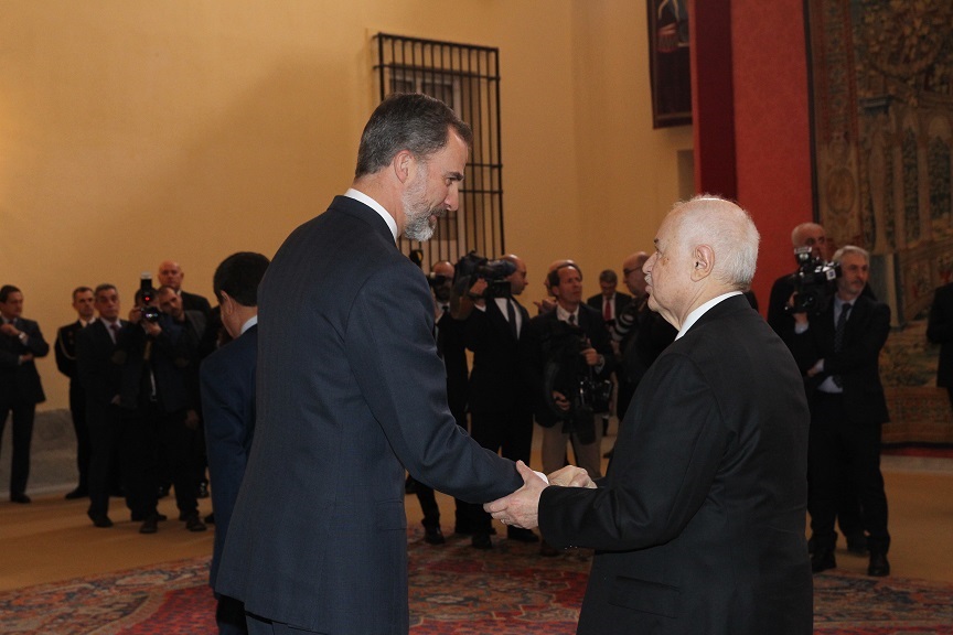 HE Dr. Talal Abu-Ghazaleh meets His Majesty King Felipe VI ...