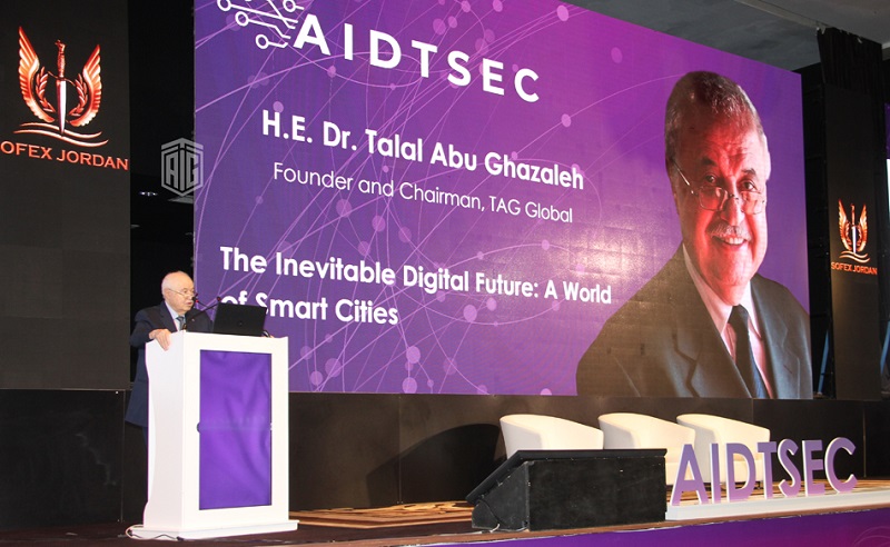 أبوغزاله ضيف الشرف في حفل افتتاح مؤتمر ومعرض الذكاء الاصطناعي لتكنولوجيا الدفاع والأمن السيبراني AIDTSEC 2021