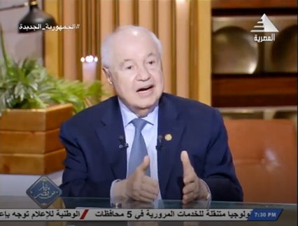HE Dr. Talal Abu-Ghazaleh’s interview - Almasria TV