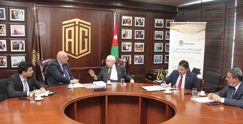 Abu-Ghazaleh Discusses with Azerbaijani Ambassador to Jordan the Opening of TAG.Global Office in Baku
