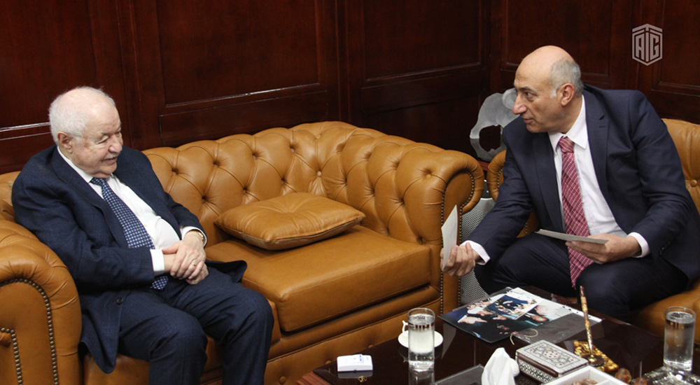 Abu-Ghazaleh Receives Lebanon’s Honorary Consul in Austria