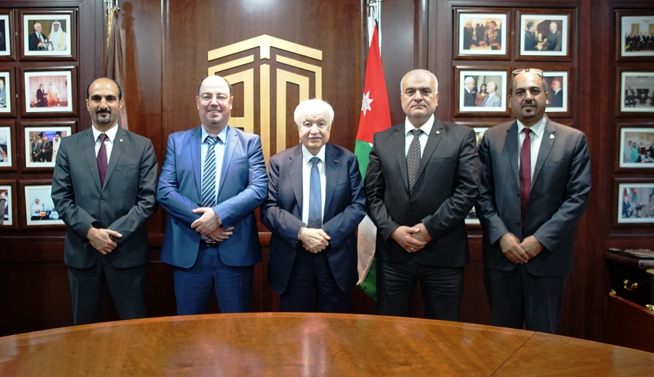 أبوغزاله يستقبل ممثل قطاع الاتصالات وتكنولوجيا المعلومات في غرفة تجارة الأردن