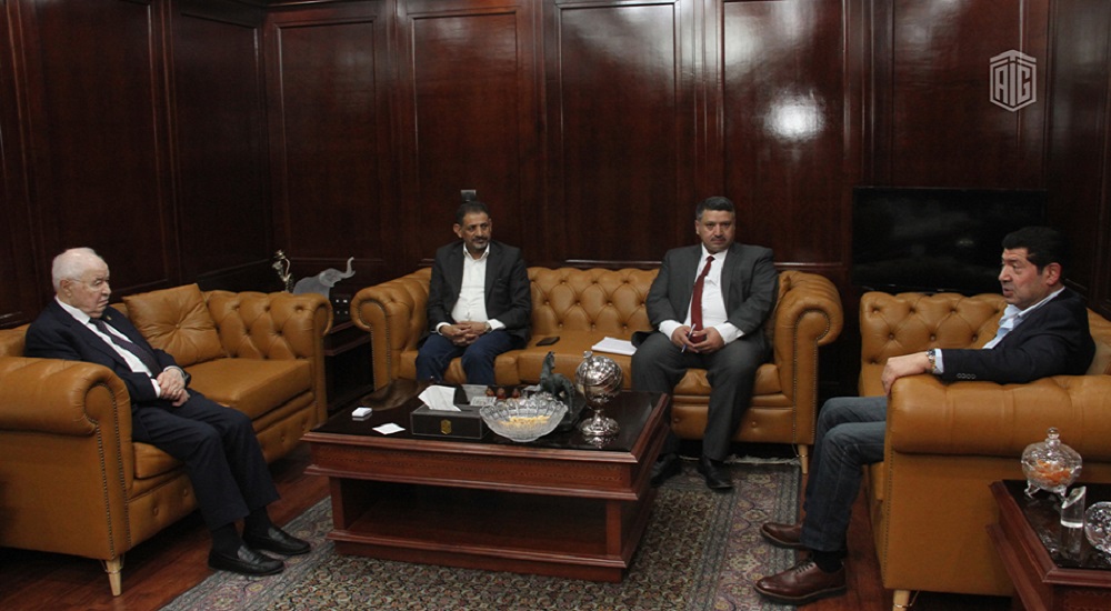 Dr. Abu-Ghazaleh Receives Delegation from Iraqi Federation of Industries
