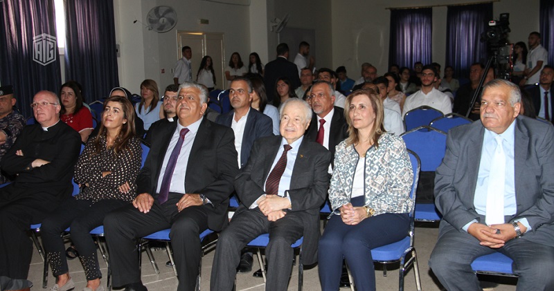 Organized by the Latin Patriarchate Schools in Fuheis Abu-Ghazaleh Patronizes the Honoring Ceremony of Jeryes Samawi