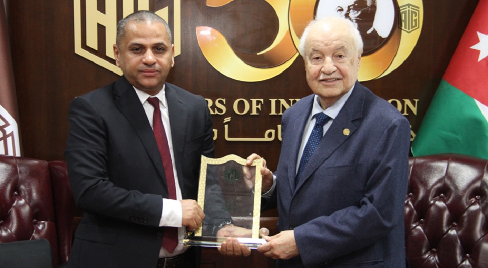 Dr. Abu-Ghazaleh Receives Chairman of the Libyan Investment Authority 