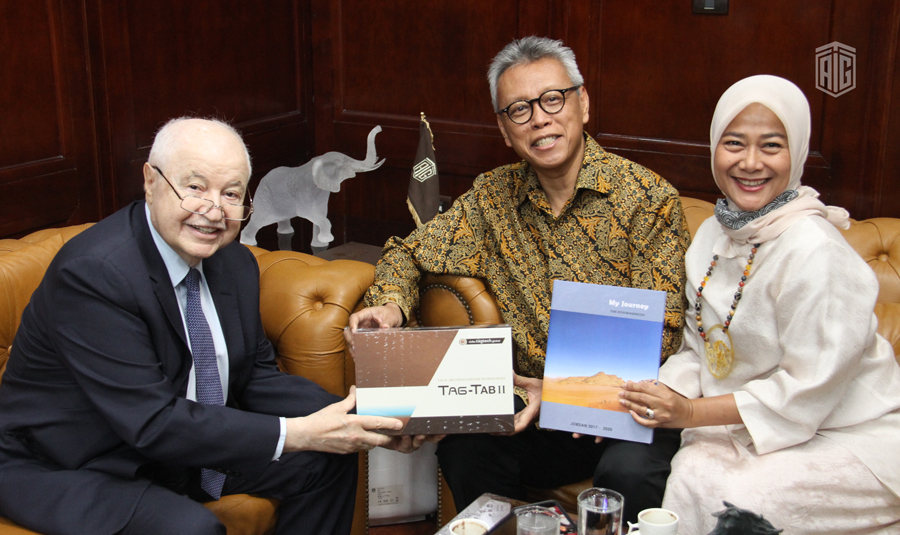 أبوغزاله يستقبل سفير إندونيسيا لدى الأردن ويناقشان قضايا ذات اهتمام مشترك
