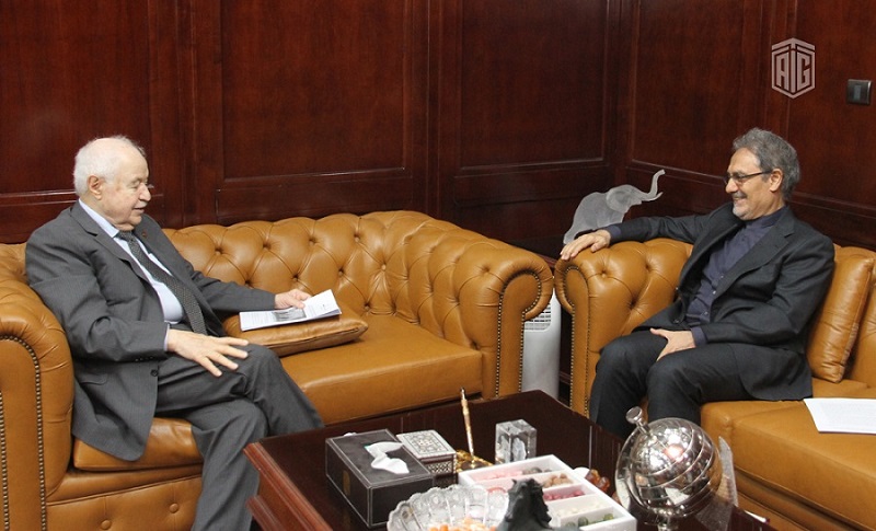 أبوغزاله والقائم بأعمال السفارة الإيرانية لدى الأردن يبحثان القضايا ذات الاهتمام المشترك