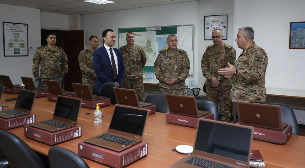 Abu-Ghazaleh Offers TAGTech Laptops to the Lebanese Army’s Education Directorate
