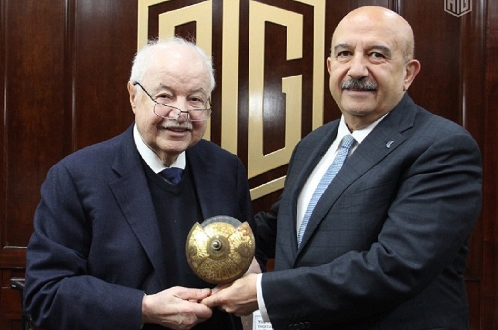 As Honorary President of the Bosphorus Summit Board of Trustees, Dr. Abu-Ghazaleh Receives Summit’s Founding President to Discuss Next Summit Agenda
