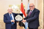 In manufacturing of tablets, laptops and other electronic devices: Arab Organization for Industrialization’s Chairman and Abu-Ghazaleh Discuss Ways of Strengthening Cooperation