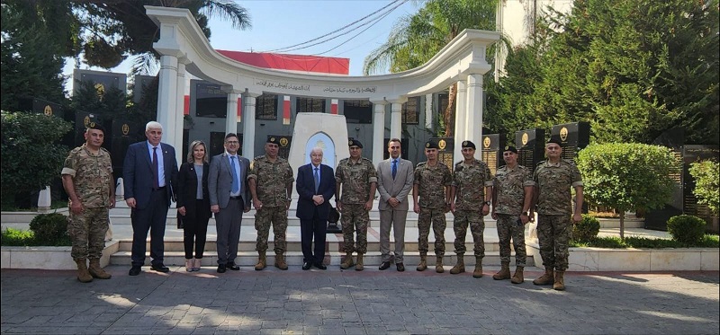 Abu-Ghazaleh Opens TAG Knowledge Station in the Military Academy in Lebanon 