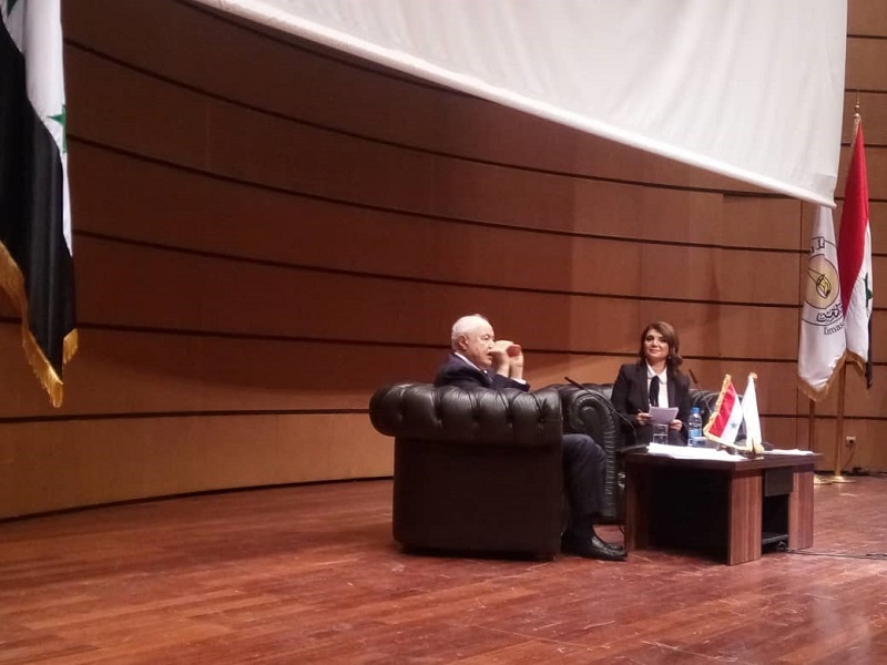 جامعة دمشق تستضيف الدكتور أبوغزاله في ندوة حوارية حول التحول الرقمي في التعليم