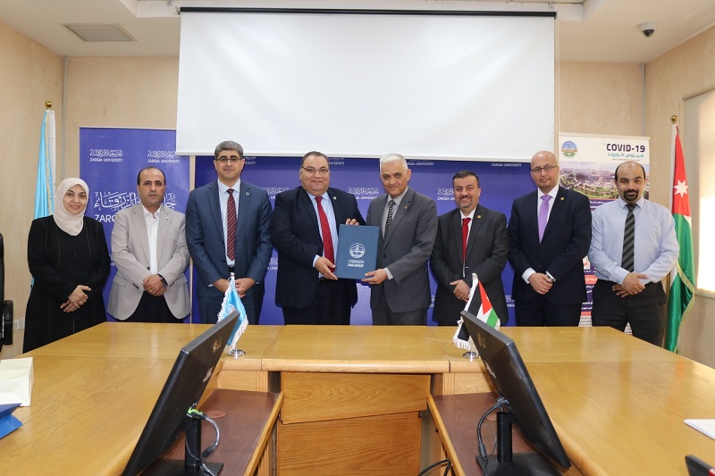 اتفاق تعاون بين طلال أبوغزاله العالمية وجامعة الزرقاء