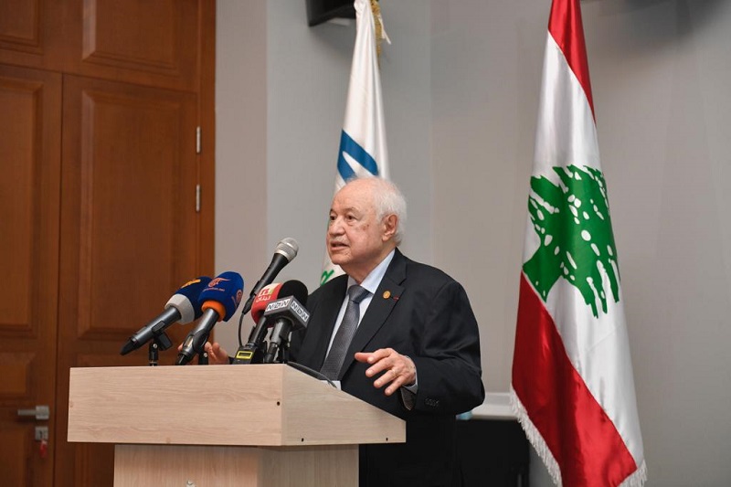 Dr. Abu-Ghazaleh and Lebanon’s Minister of Culture Inaugurate ‘TAG-Knowledge Society’ at the National Library