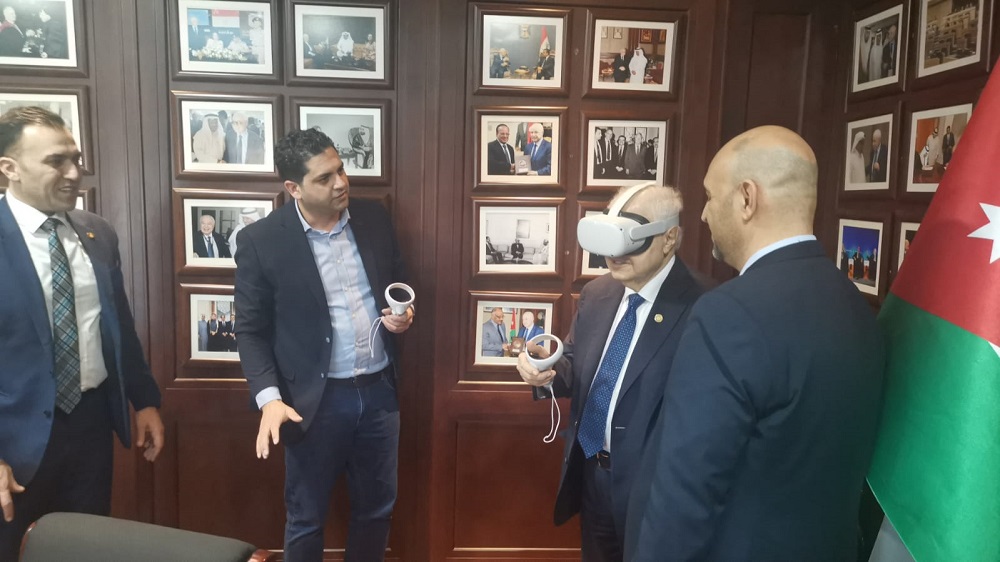 Talal Abu-Ghazaleh and the Arab 2030 TV Channel Conduct the First Metaverse Interview in the Arab World