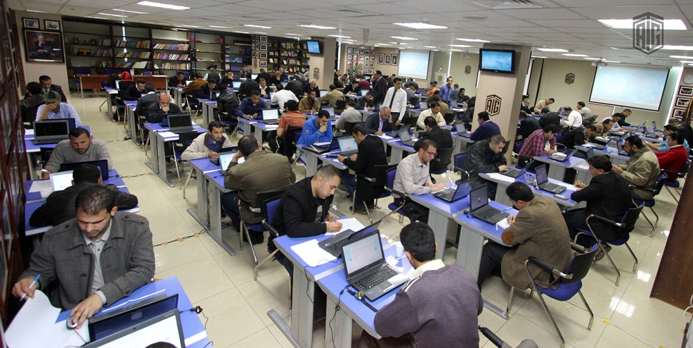 80 طالبا يتقدمون لامتحان دبلوم أبوغزاله الدولي لمهارات تقنية المعلومات