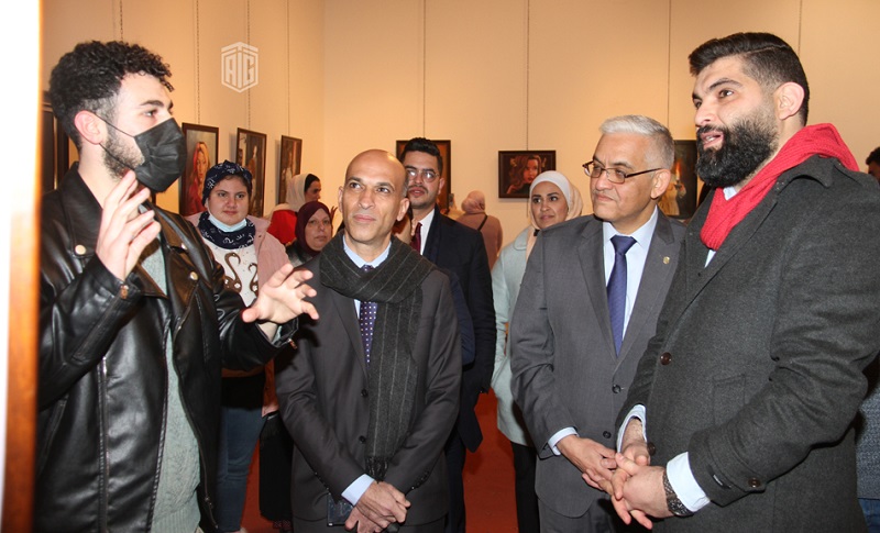 أبوغزاله يرعى افتتاح معرض وجوه5 للفنون