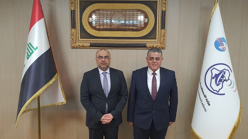 وزارة الاتصالات العراقية وأبوغزاله العالمية يبحثان التعاون في عدة مجالات