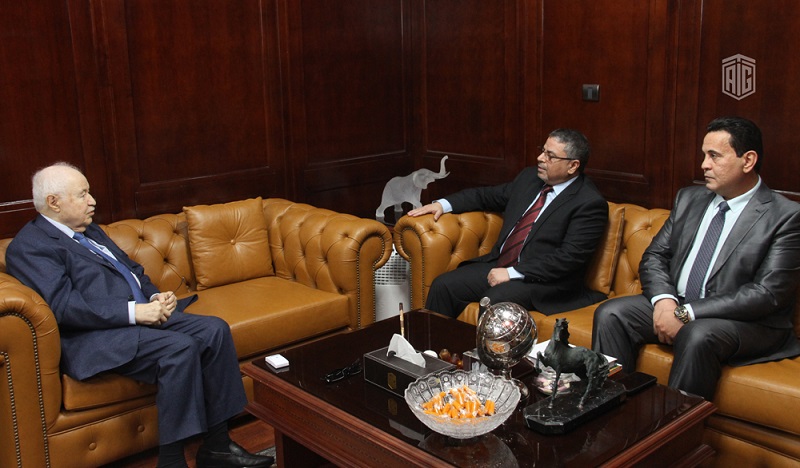 Abu-Ghazaleh Receives Libya’s Cultural Attaché in Amman