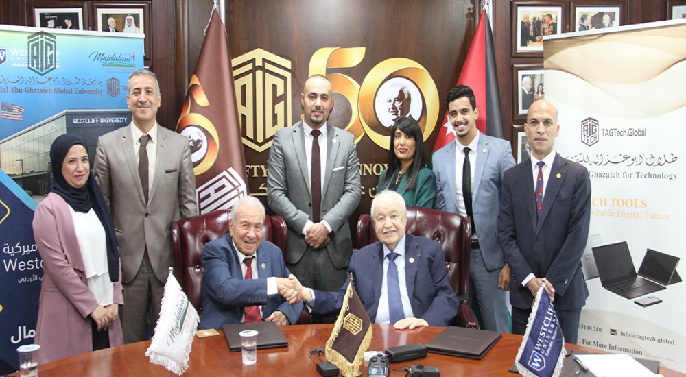  ‘Abu-Ghazaleh Global’, US-based Westcliff University and Majdalawi University Services Sign Cooperation Agreement